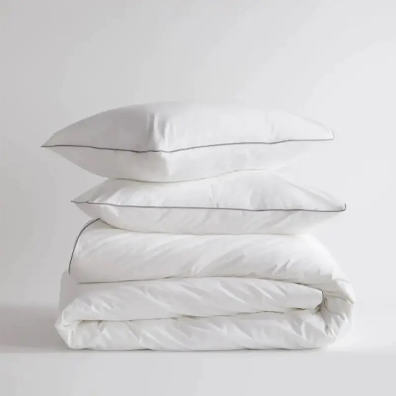 Luxury Collection – Pure Cotton Sateen 300TC with Piped Edge