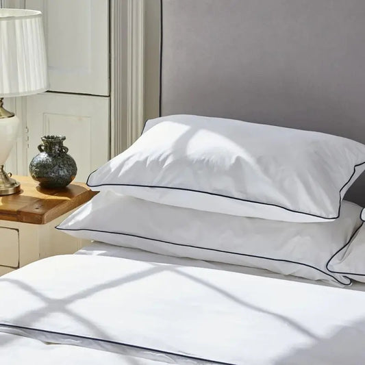 Luxury Collection – Pure Cotton Sateen 300TC with Piped Edge
