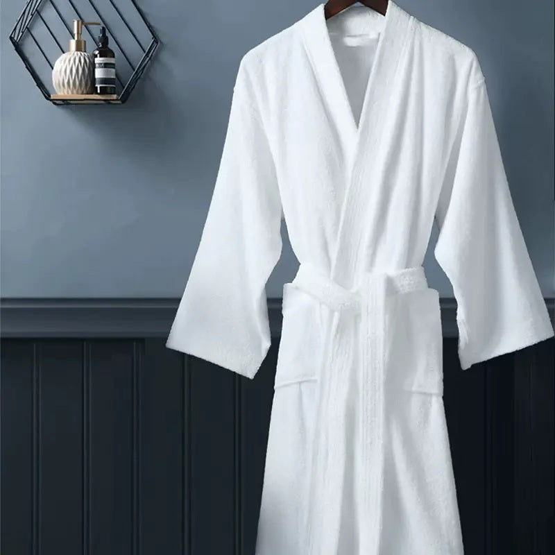 Gold Collection | Pure Cotton Bath Robe - With Logo