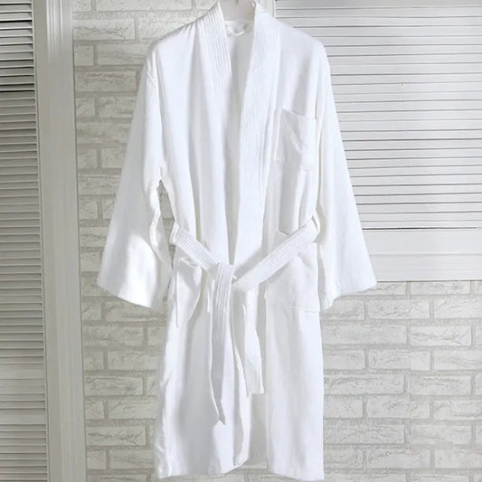 Luxury Collection | Pure Cotton Velour Bath Robe - With Logo